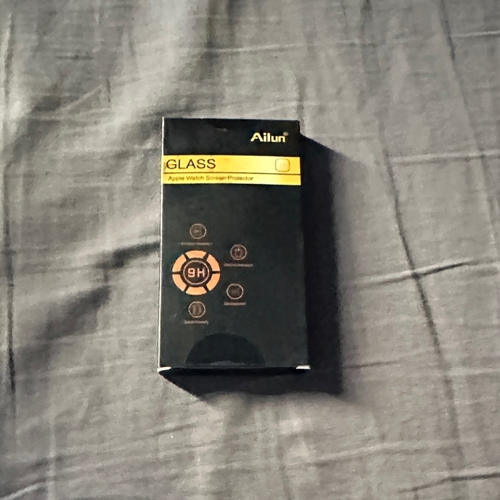 New Ailun Glass Screen Protector for Apple Watch Set of 3